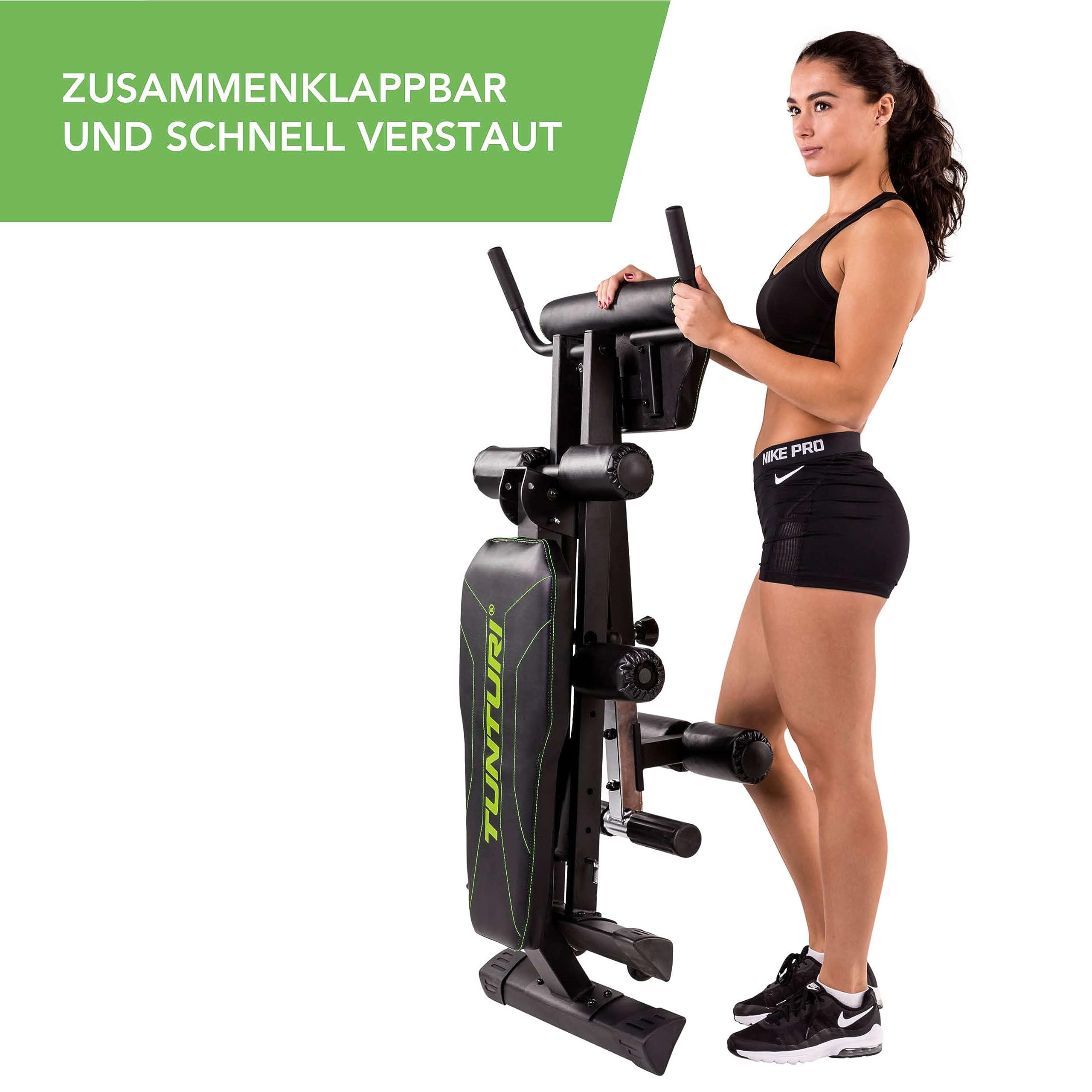 Tunturi CT80 Rückentrainer & Bauchtrainer/Bank/Core Trainer